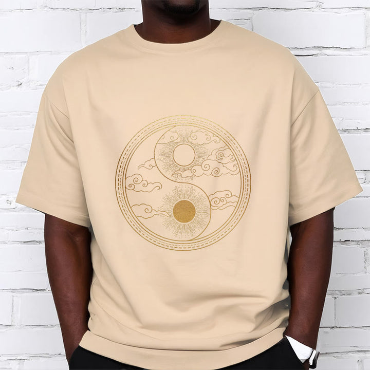 Buddha Stones陰陽 太陽 吉兆 雲 Tシャツ - image 13