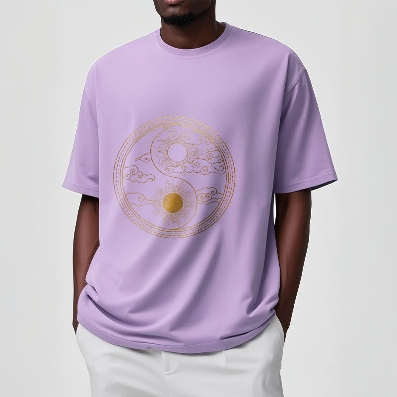 Buddha Stones陰陽 太陽 吉兆 雲 Tシャツ - image 19
