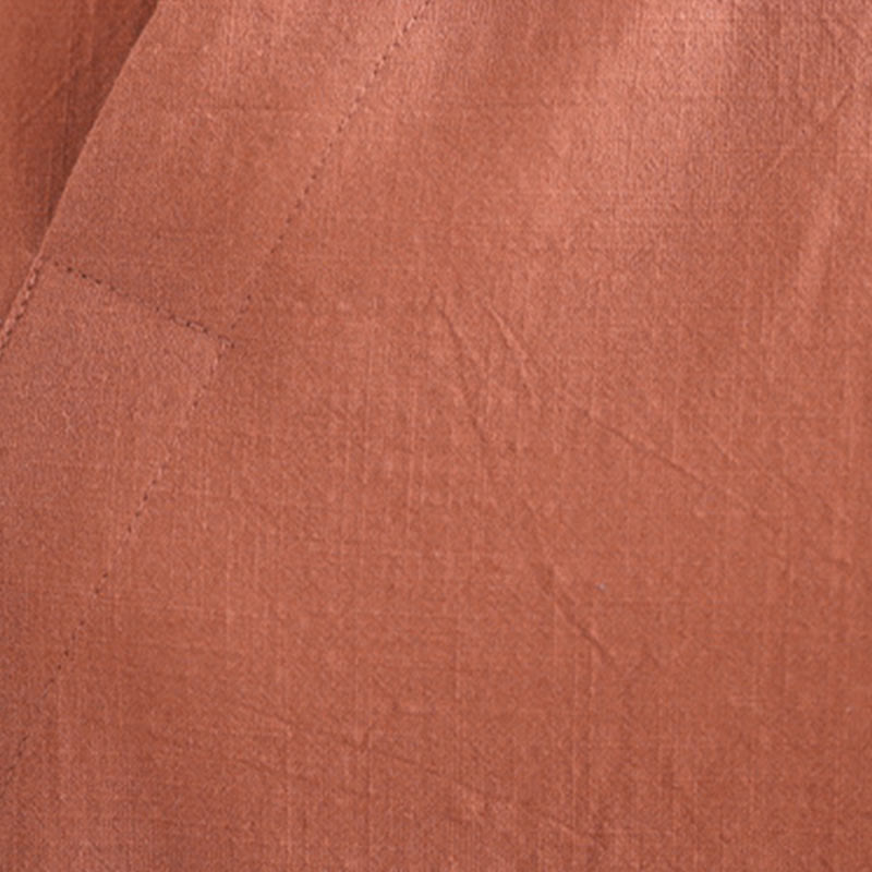 Buddha Stonesの夏ヴィンテージ純色中国風フロッグボタンチャイナドレス、チャイナドレス、ミディ丈ドレス - image 9