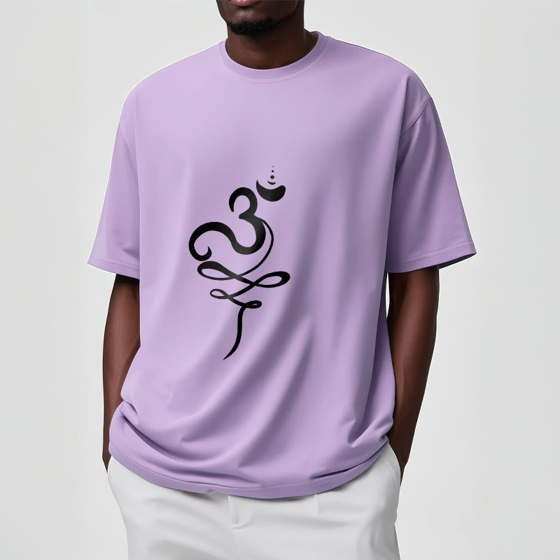 Buddha Stones OM サンスクリット ティー T シャツ - image 17