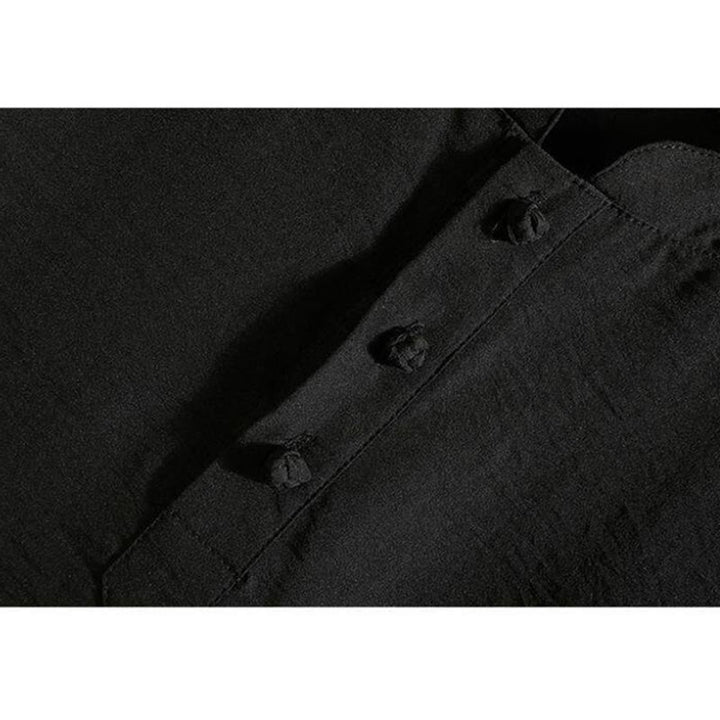 Buddha Stonesヴィンテージ カジュアル 無地 メンズ 半袖シャツ ジャケット - image 7