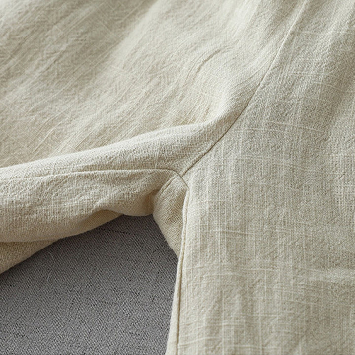 Buddha Stonesカジュアル 無地 ゆったり 7-8丈 レディース ポリエステル ワイドレッグパンツ ポケット付き - image 7