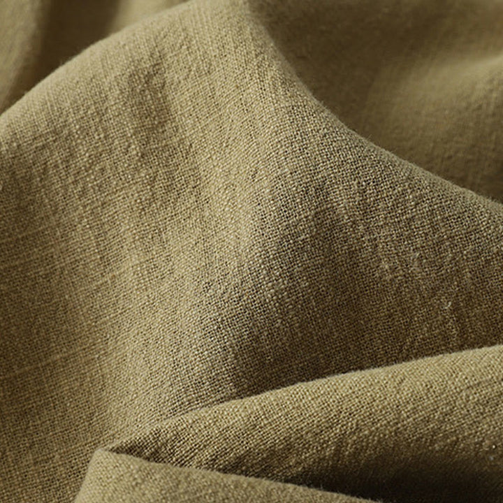 Buddha Stonesカジュアル 無地 ゆったり 7-8丈 レディース ポリエステル ワイドレッグパンツ ポケット付き - image 14