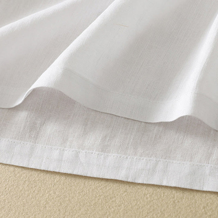 Buddha Stones夏 カジュアル 無地 レディース Vネック デザイン 半袖 コットン Tシャツ - image 19