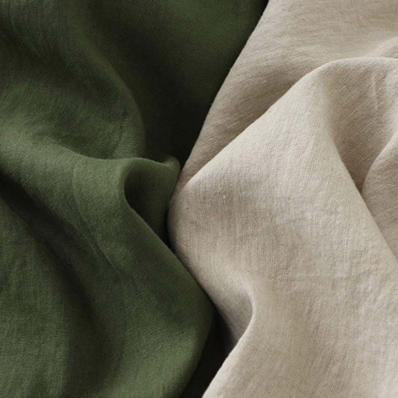 Buddha Stonesデイリーカジュアル ピュアカラー Vネック シンプルボタンデザイン ノースリーブ ミディドレス - image 19