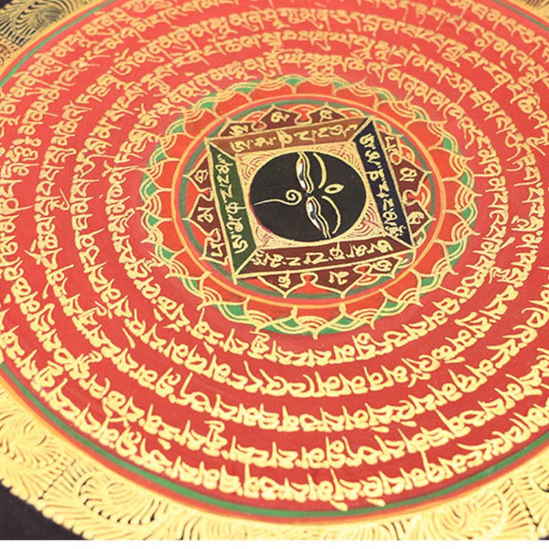 Buddha Stonesチベットタンカ画 六つの真実の言葉 経典 手作り装飾 ブラインドボックス（ランダムスタイル） - image 8