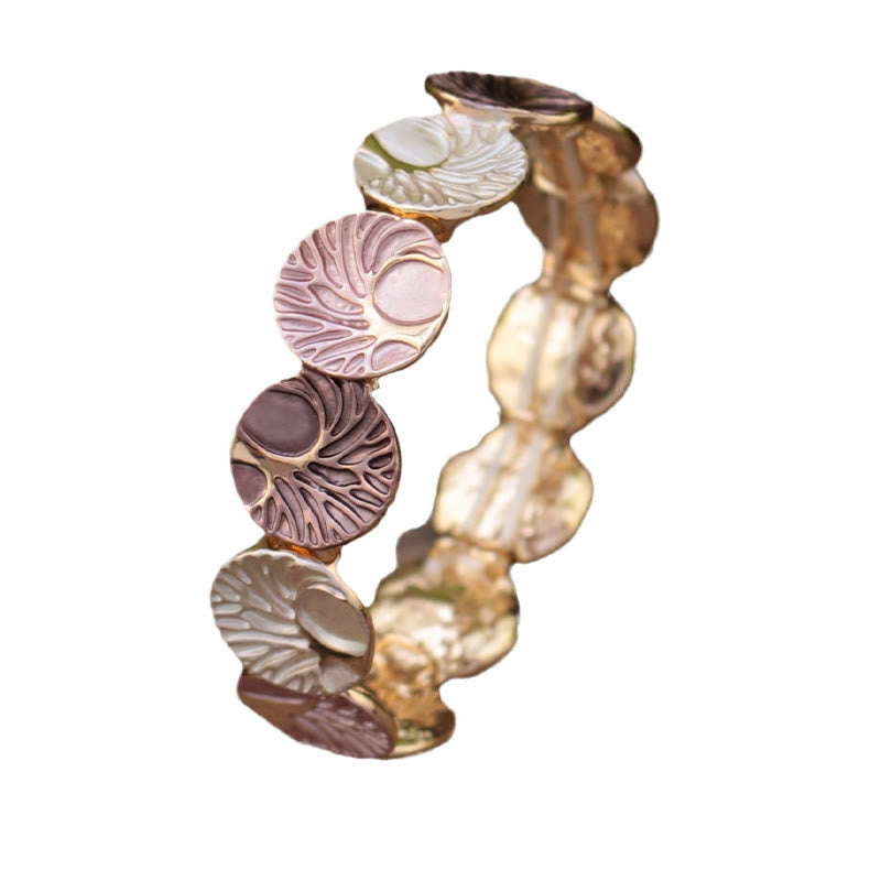 Buddha Stones生命の樹 創造 エナメル合金ブレスレット