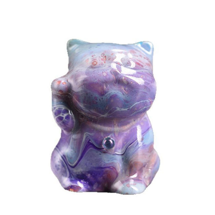 Buddha Stonesかわいいミニ猫 ローズウッド 漆工芸 温かみのある装飾 ランダムカラー (ブラインドボックス) - image 12