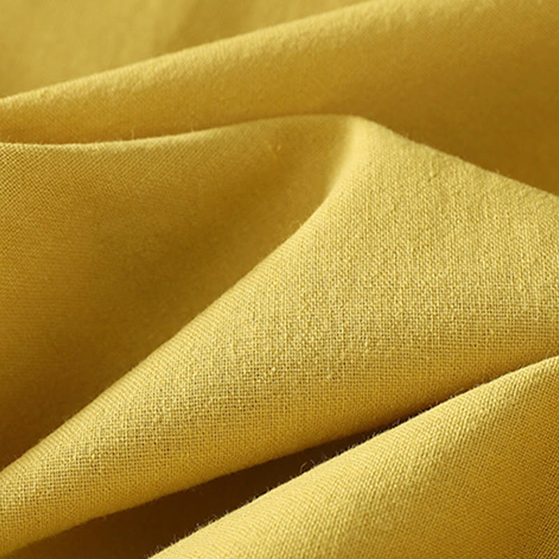 Buddha Stonesカジュアル ヴィンテージ 中国風 カエルボタン レースアップ パッチワークデザイン レディース コットンシャツ - image 13