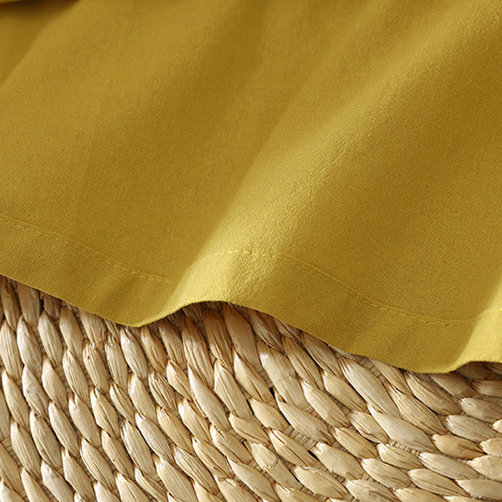 Buddha Stonesカジュアル ヴィンテージ 中国風 カエルボタン レースアップ パッチワークデザイン レディース コットンシャツ - image 14