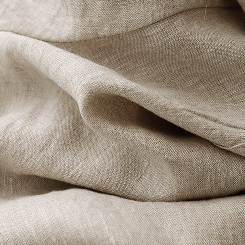 Buddha Stones夏用 カエルボタン レース ハイウエスト レディース コットンリネン パンツ ポケット付き - image 6