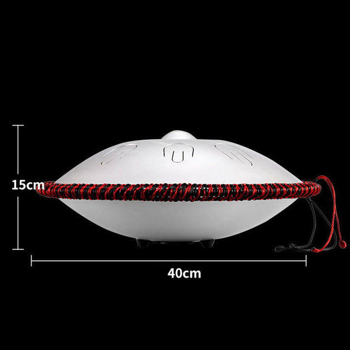 Buddha Stonesスチールタンドラム サウンドヒーリング ヨガ 瞑想キット 9音 15インチ ハンドパン楽器 - image 12