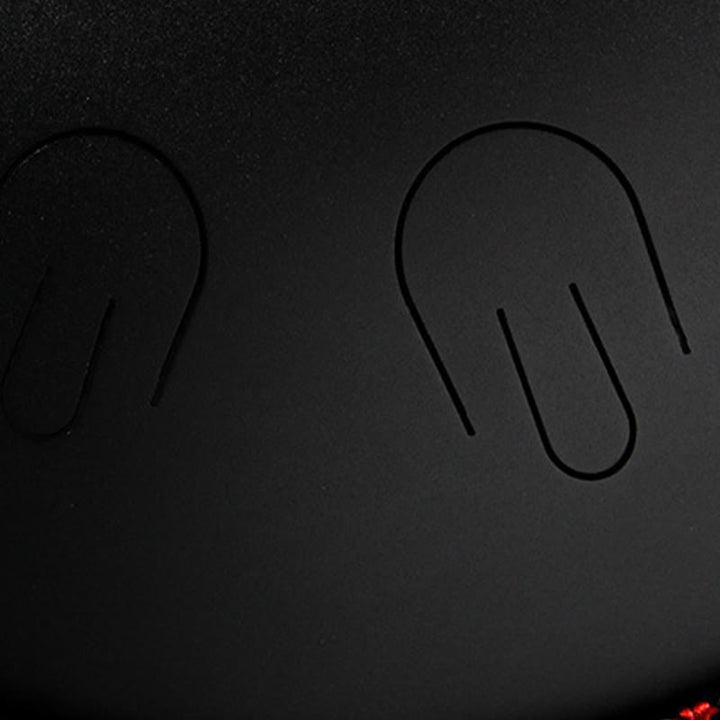 Buddha Stonesスチールタンドラム サウンドヒーリング ヨガ 瞑想キット 9音 15インチ ハンドパン楽器 - image 4