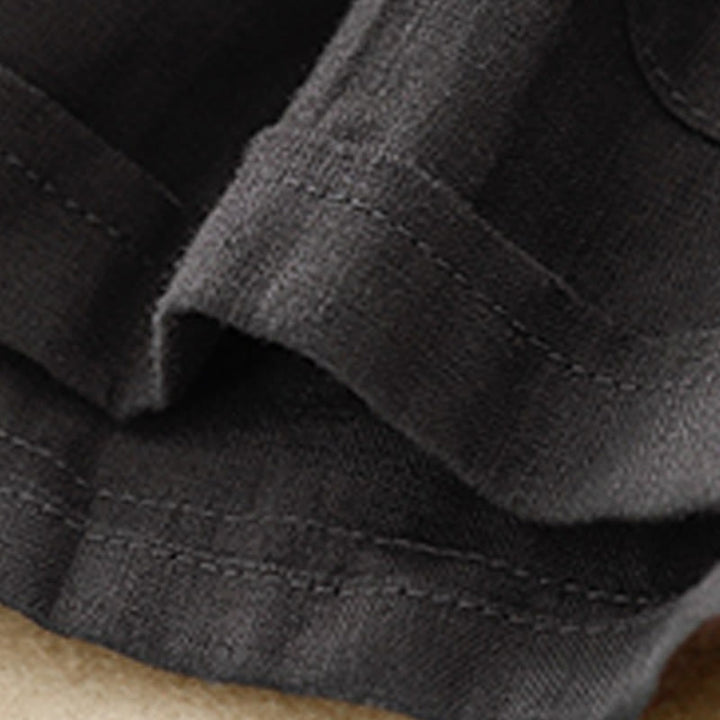 Buddha Stones夏 カジュアル 無地 コットン リネン レディース エラスティック ストレート ショーツ ポケット付き - image 22