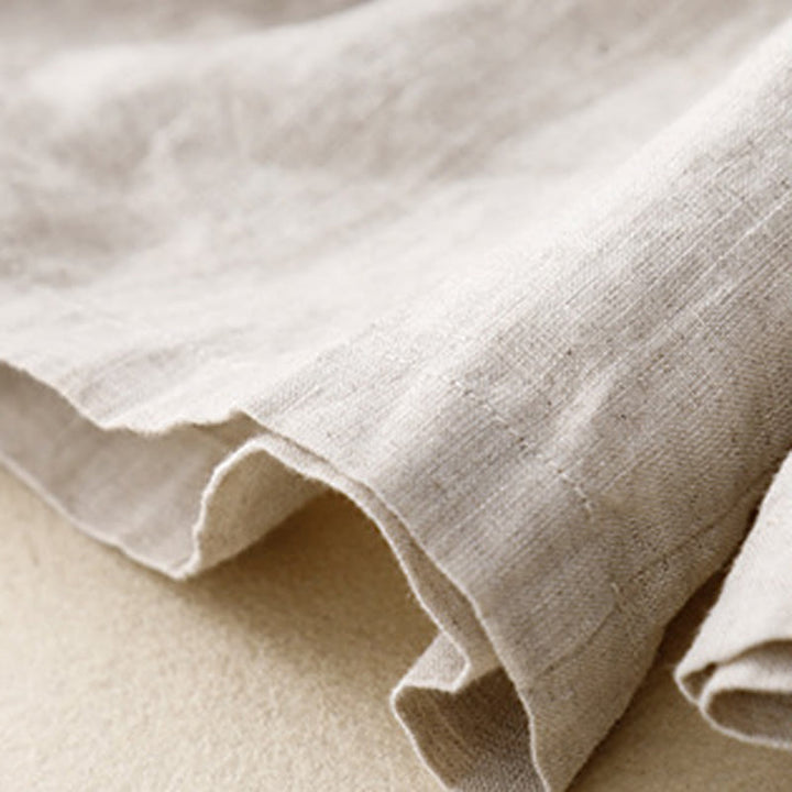 Buddha Stones夏 カジュアル ボタン 無地 コットン レディース ショートパンツ ポケット付き - image 8