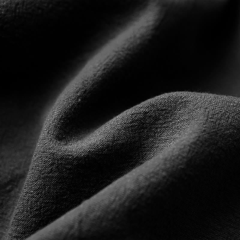Buddha Stonesカジュアル サマー 無地 ジャカード ボタン クルーネック レディース 半袖Tシャツ - image 54