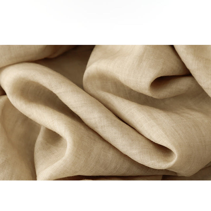 Buddha Stones通勤用 無地 レース刺繍デザイン コットン レディース ワイドレッグ クロップドパンツ ポケット付き - image 22