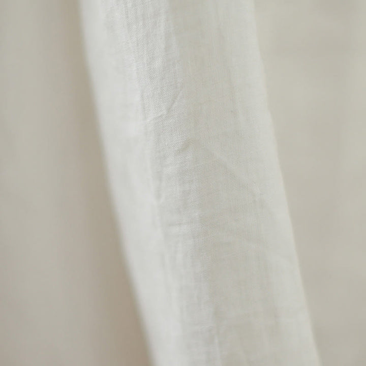 Buddha Stonesフローラルホワイトカジュアルバックボタンデザインノースリーブコットンミディドレスポケット付き - image 10