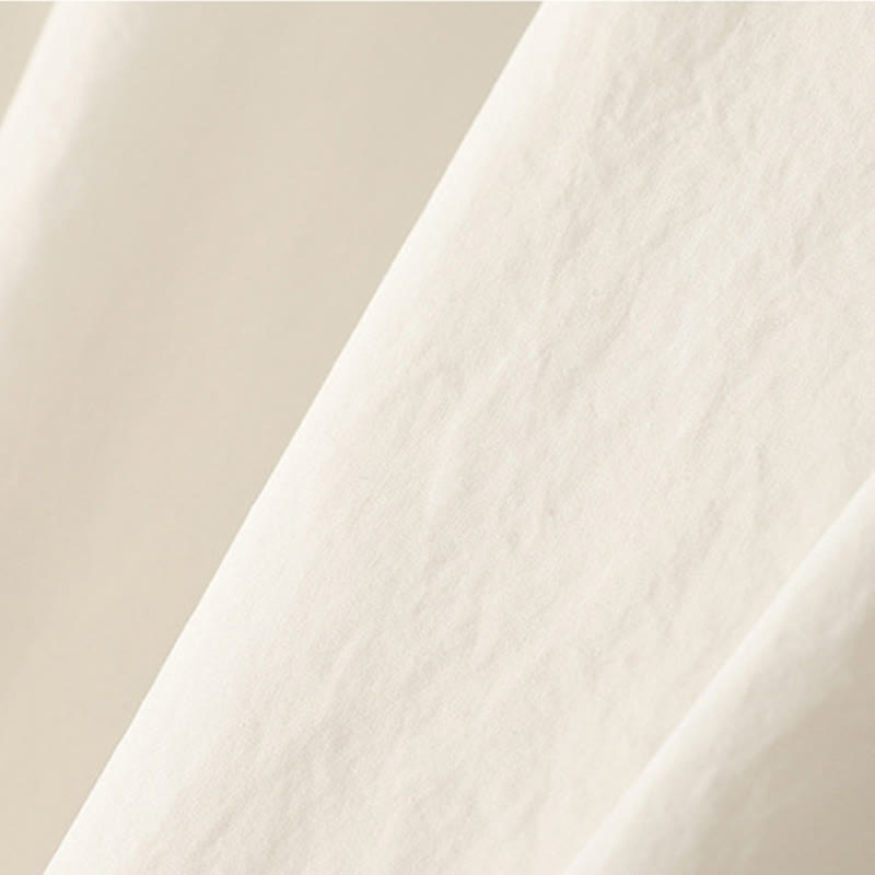 Buddha Stonesカジュアル フリル裾 パッチワークデザイン ドローストリング アンクル丈 レディース コットンパンツ ポケット付き - image 13