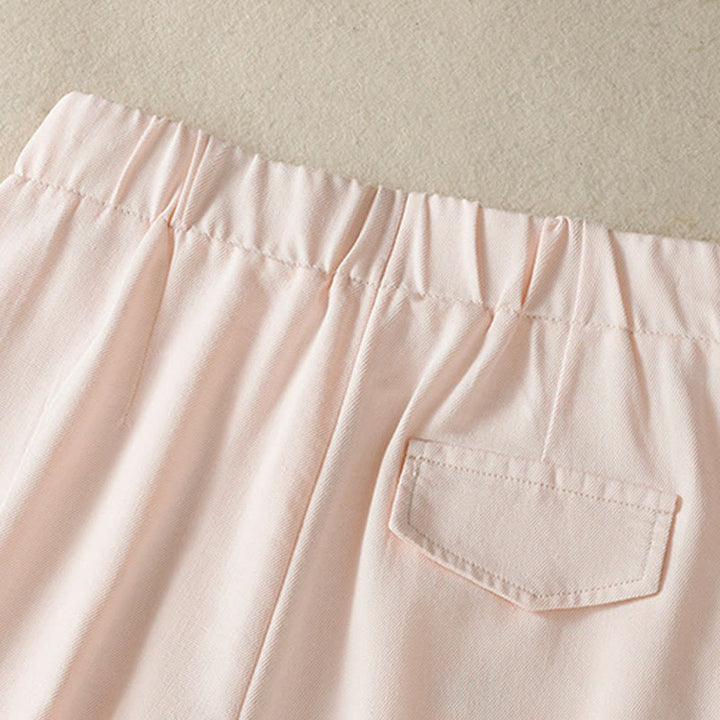 Buddha Stonesカジュアル レース パッチワークデザイン ハイウエスト レディース ワイドレッグ アンクル丈パンツ ポケット ジッパー付き - image 12