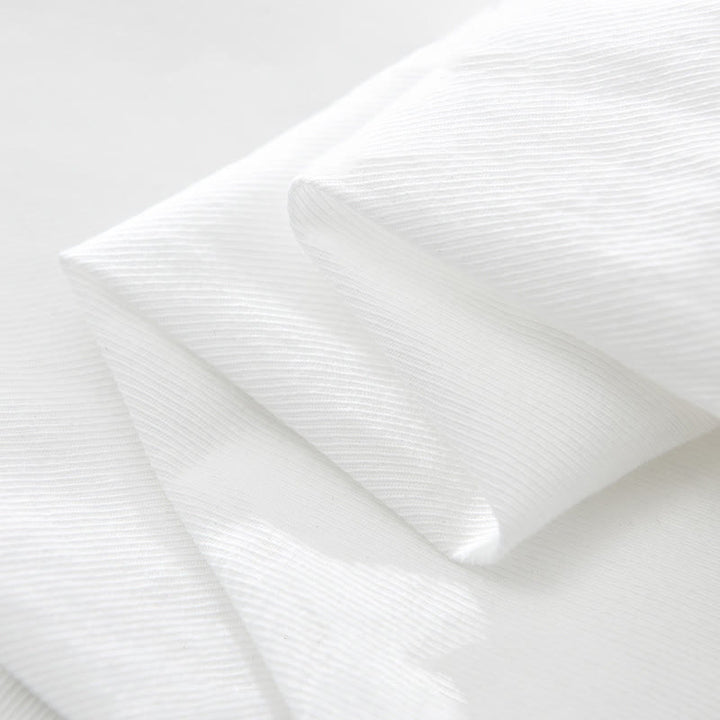 Buddha Stonesの芸術的なシンプルなデザインの刺繍と竹の模様のメンズ半袖コットンシャツ - image 9