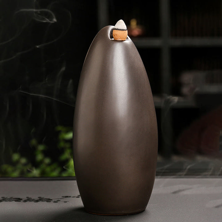Buddha Stones階段 山 水 仏手 陶器 逆流 煙噴水 瞑想 香炉 装飾 - image 4