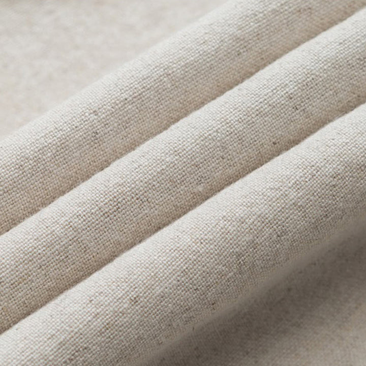 Buddha Stonesカジュアル ルーズ フロッグボタン 無地 メンズ コットンリネン 7-8丈パンツ ポケット付き - image 10