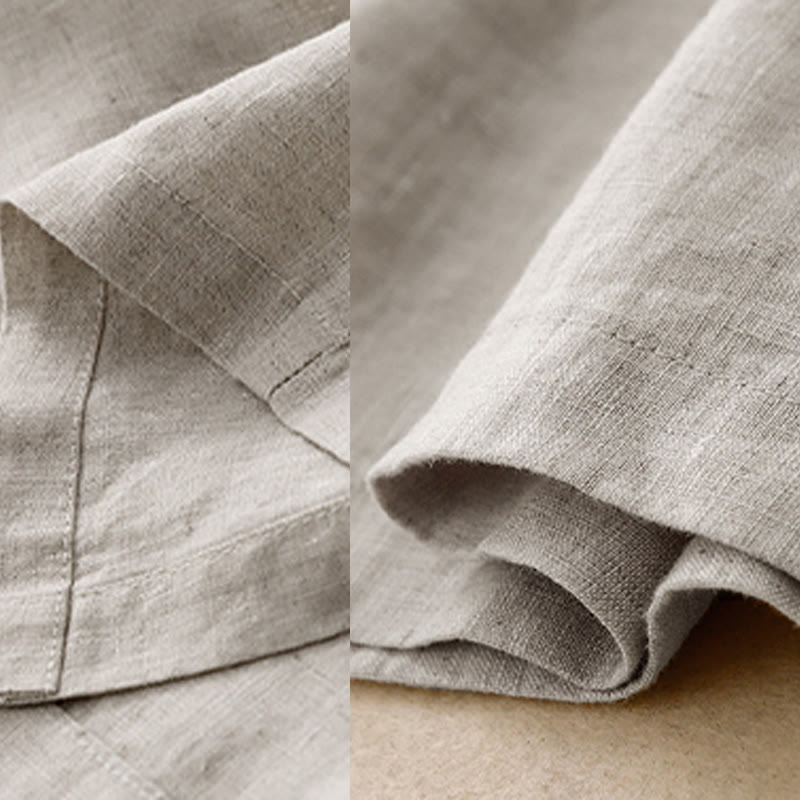 Buddha Stones夏用 伸縮性ウエスト レディース カプリ クロップド ワイドレッグパンツ ポケット付き - image 22