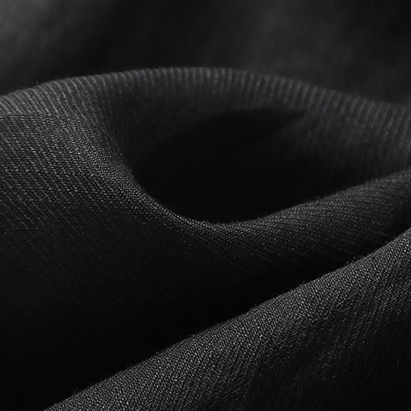 Buddha Stonesカジュアル 刺繍 スプリット 七分袖 コットンリネン ミディドレス - image 7