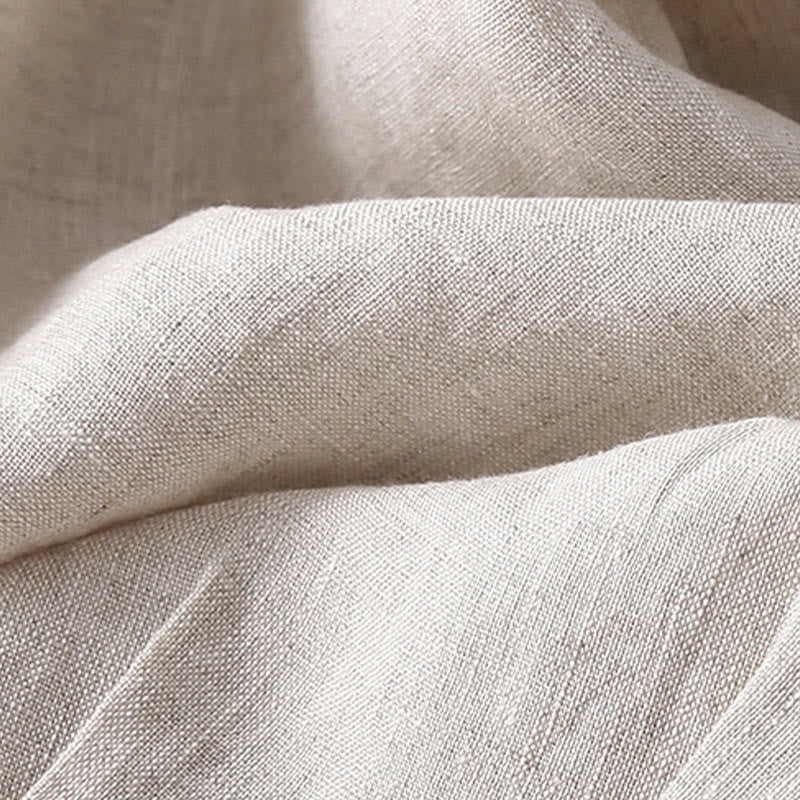 Buddha Stonesプレーンレース レディース ハーレム コットンリネン パンツ ポケット付き - image 12