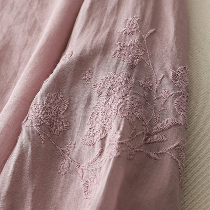Buddha Stones刺繍入りボタンダウンレディースシャツ - image 20