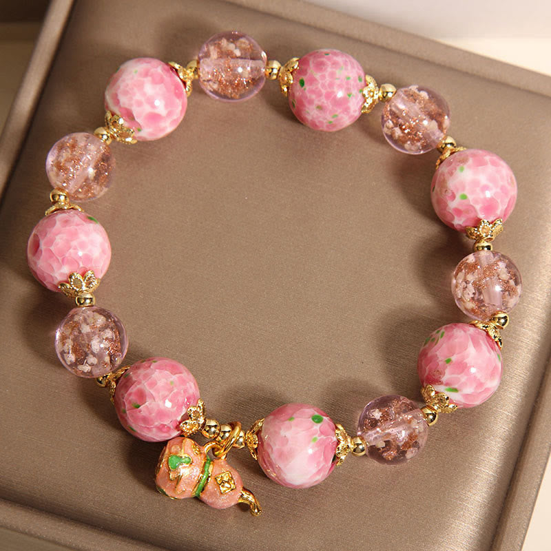 Buddha Stonesひょうたん琉璃ブレスレット - image 5