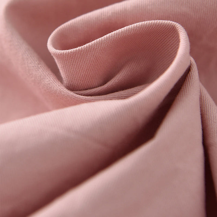 Buddha Stonesカジュアル 無地 コットン ハイウエスト レディース ワイドレッグ カプリ クロップドパンツ ポケット付き - image 16