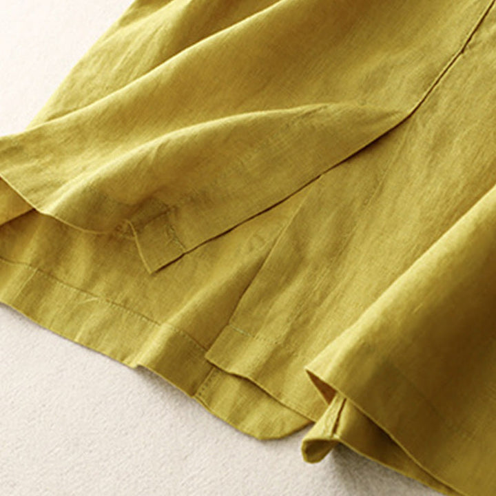 Buddha Stonesレディース 七分袖 ボタン付きコットン スモールスーツジャケット ポケット付き - image 6