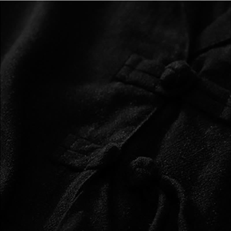 Buddha Stonesレディース コットンリネン フロッグボタン 長袖ジャケット ポケット付き - image 14