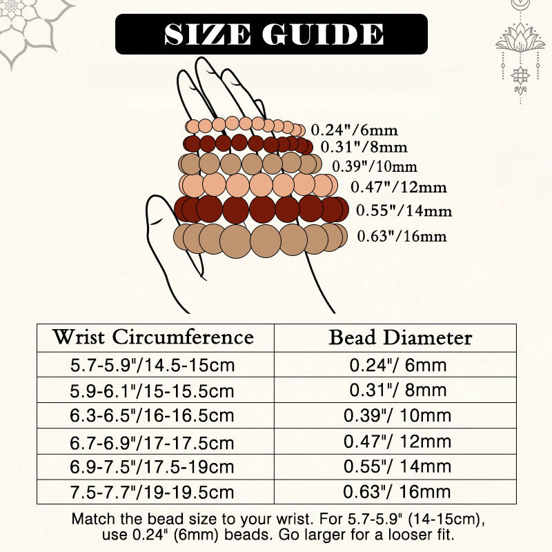 Buddha Stones ひょうたん真珠辰砂良縁祈願ビーズブレスレット - image 7