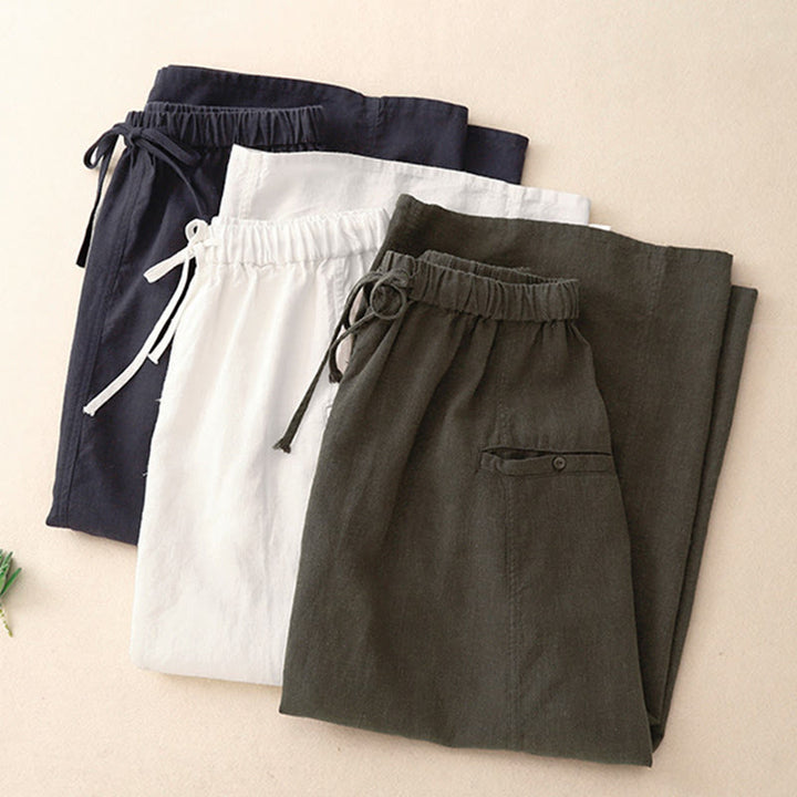 Buddha Stonesドローストリング Aライン ゴムウエスト コットン レディース スカート - image 20