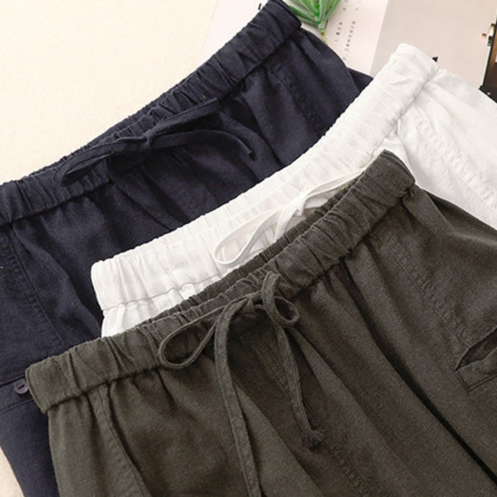 Buddha Stonesドローストリング Aライン ゴムウエスト コットン レディース スカート - image 19