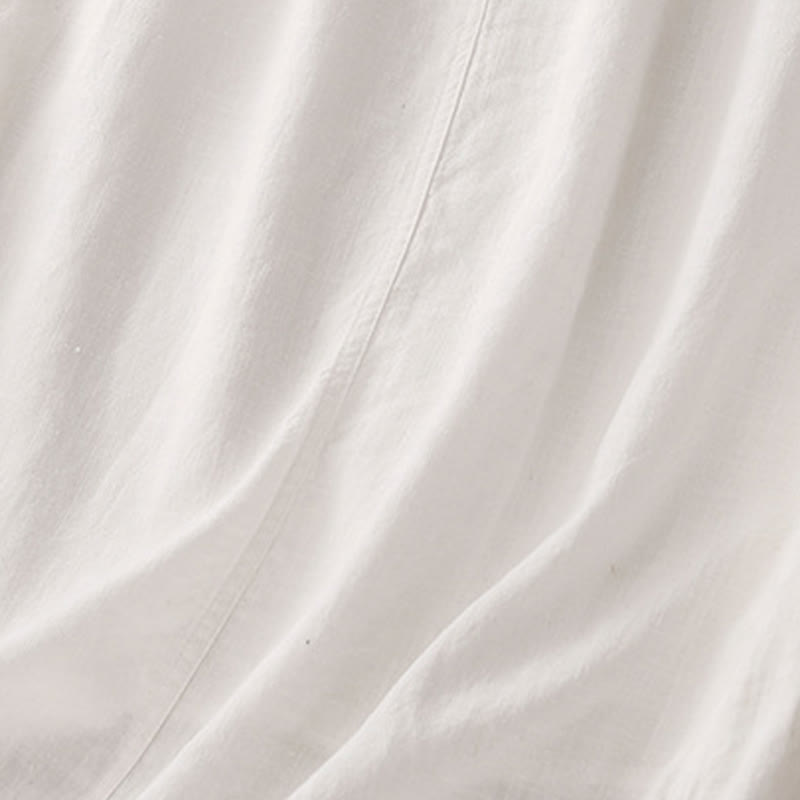 Buddha Stonesドローストリング Aライン ゴムウエスト コットン レディース スカート - image 10