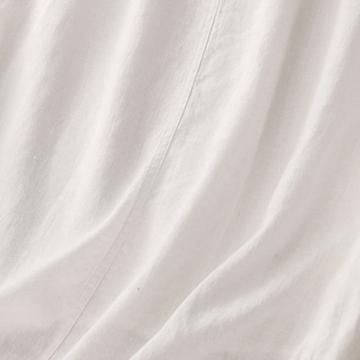 Buddha Stonesドローストリング Aライン ゴムウエスト コットン レディース スカート - image 10