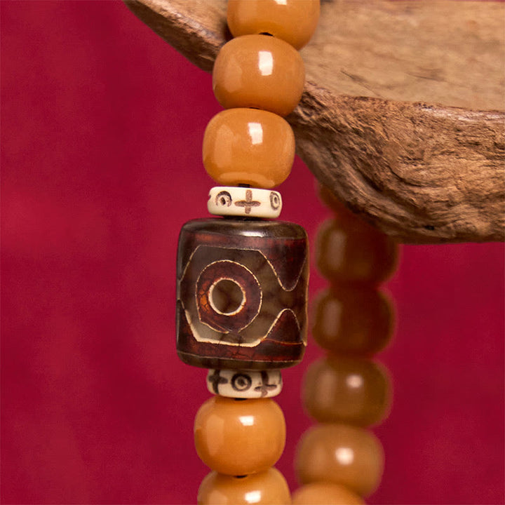 Buddha Stonesチベット菩提樹シードビーズ 悪霊除けブレスレット