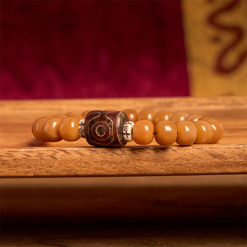 Buddha Stonesチベット菩提樹シードビーズ 悪霊除けブレスレット