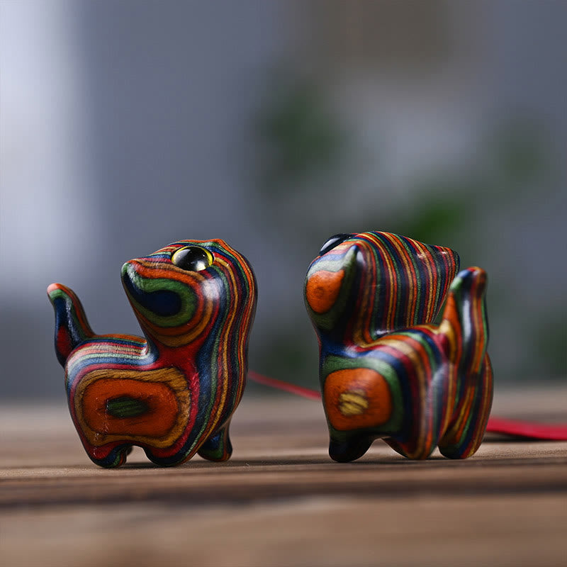 Buddha Stonesレインボーユーカリ かわいい猫動物 落ち着いた装飾 - image 11
