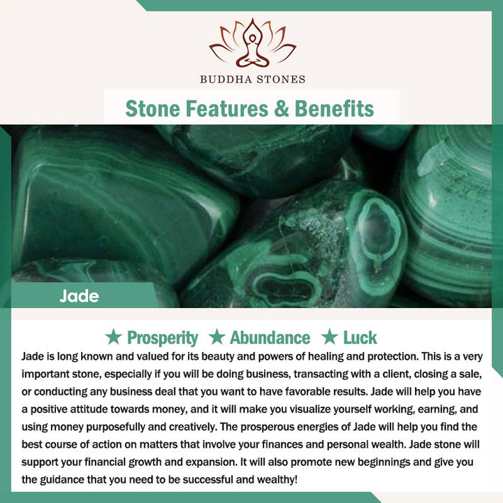 Buddha Stones天然ロータスアメジスト翡翠バランスブレスレット - image 7