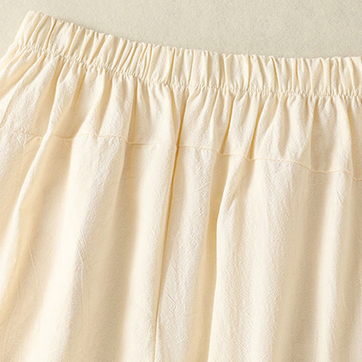 Buddha Stones 2点セット 無地 レディース 半袖シャツ ハーレムパンツ 瞑想服セット - image 12