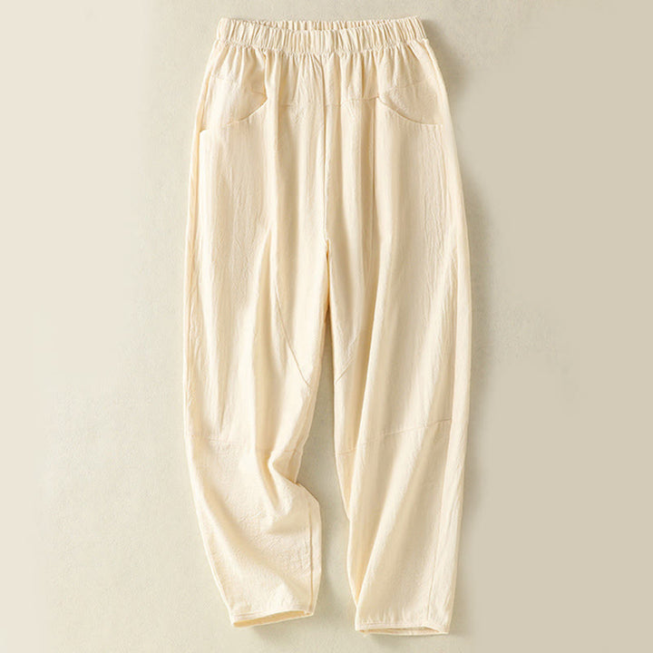 Buddha Stones 2点セット 無地 レディース 半袖シャツ ハーレムパンツ 瞑想服セット - image 10