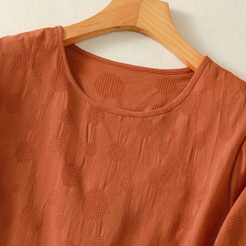 Buddha Stones 2点セット 無地 レディース 半袖シャツ ハーレムパンツ 瞑想服セット - image 19