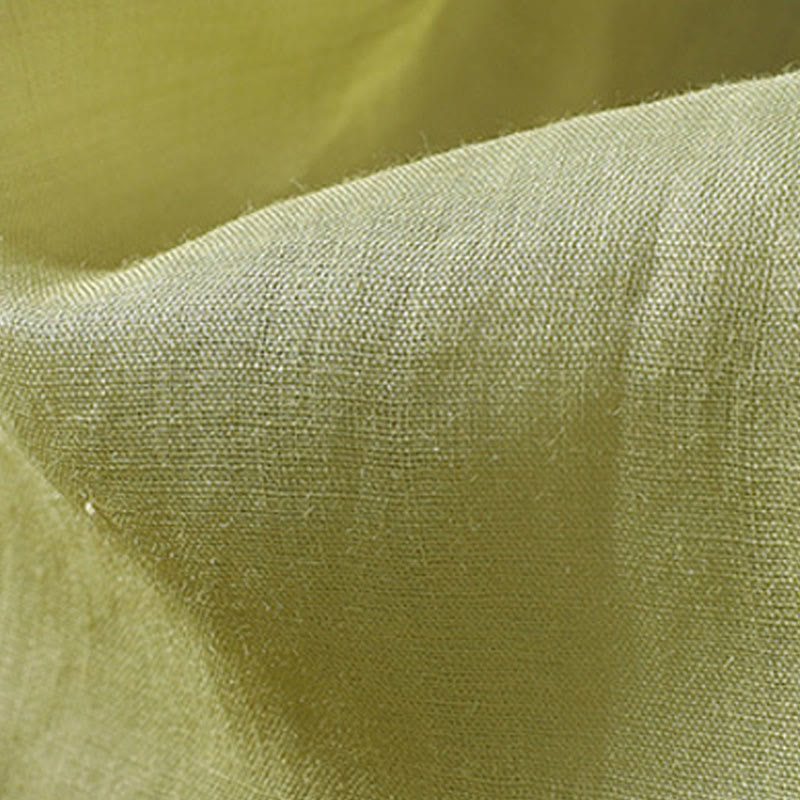 Buddha Stonesカジュアル ドローストリング コットンリネン アンクル丈 レディース ワイドレッグパンツ ポケット付き - image 24