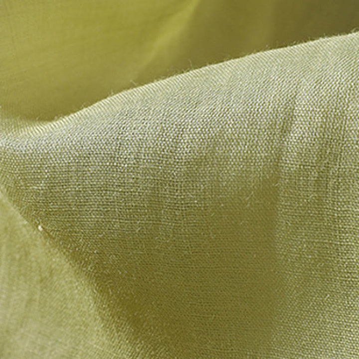 Buddha Stonesカジュアル ドローストリング コットンリネン アンクル丈 レディース ワイドレッグパンツ ポケット付き - image 24