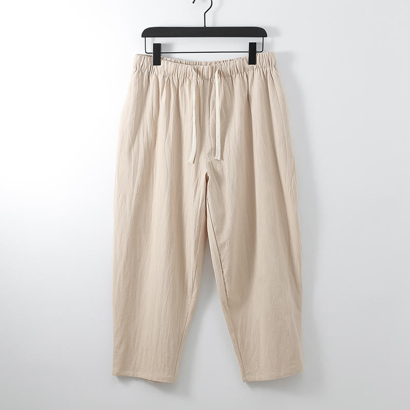 Buddha Stonesコットン着物 アンクル丈パンツ メンズ 瞑想用 布セット 2点セット - image 12
